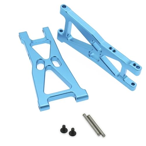 NexaPart RC-Zubehör Legierung Rear Lower Suspension Arm for Rc Hobby Modell Auto 1/10 Himoto Buggy Desertbuggy Rally E10Xb E10Xbl E10Db E10Dbl E10Sc(Blauw) von NexaPart