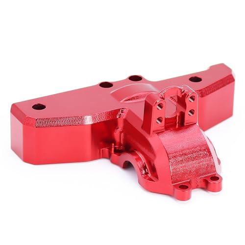 NexaPart RC-Zubehör for 1/14 MJX 14210 14209 Metall Hinten Oberen Getriebe Abdeckungen Differential Fall Abdeckung for RC Auto Aluminium Upgrade Ersatzteile 14190B(Rood) von NexaPart