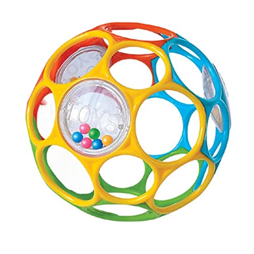 Greifball für Babys, Baby Spielzeug Greifball Oball Klassischer Ball Baby Sensorische Bälle Flexibler und leicht zu handhabender Ball Frühkindliche Lernspielzeuggeschenke für Kinder (11.5cm) von Nexoria