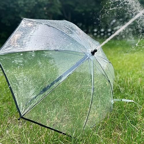 Regenschirm Wasserpistole, 2-in-1 Schirm Wasserspritzpistole Transparent Wasserpistole Regenschirm Interaktives Wasserspielzeug Regenschirm mit Wasserspritzpistole für Kinder Pool Sommer Regenschirm Wasserpistole, 2-in-1 Schirm Wasserspritzpistole Transparent Wasserpistole Regenschirm Interaktives Wasserspielzeug Regenschirm mit Wasserspritzpistole für Kinder Pool Sommer von Nexoria