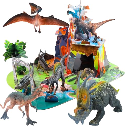 ILINKER Großes 3D-Dinosaurier-Puzzle Spielset Geschenke für Kinder von Nexsol