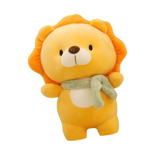 Cartoon Begleiter Löwe Stofftiere - PP Baumwollplüschgefüllte Tier | Vielseitig Gefüllte Tierlöwen Plüsch, Cartoon Lion Stofftiere Spielzeug, Kleines Plüsch Für Familien Kinder Mädchen Jungenzimmer Cartoon Begleiter Löwe Stofftiere - PP Baumwollplüschgefüllte Tier | Vielseitig Gefüllte Tierlöwen Plüsch, Cartoon Lion Stofftiere Spielzeug, Kleines Plüsch Für Familien Kinder Mädchen Jungenzimmer von Nexusectar