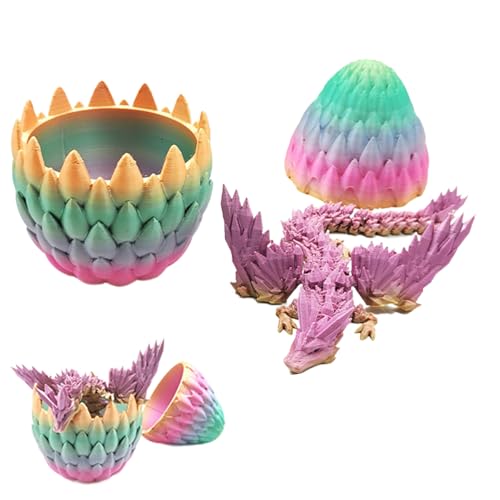 Nexusectar 3D-Gedruckter Drache mit Ei,3D-Gedruckter Drache im Ei - Artikulierter Kristalldrache im | Sammelfiguren für und Kinder, Schreibtischspielzeug, Heimdekoration Nexusectar 3D-Gedruckter Drache mit Ei,3D-Gedruckter Drache im Ei - Artikulierter Kristalldrache im | Sammelfiguren für und Kinder, Schreibtischspielzeug, Heimdekoration von Nexusectar