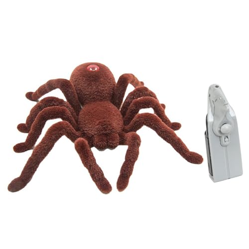 Nexusectar Fernbedienung Spinnen - Scary Prank Toys Unterhaltungsspiel,Hohe Simulation, Ferngesteuerte Spinne Mit Realistischen Texturen, Glänzenden Augen, 8 Beinen, Lebhaftes, Gruseliges Nexusectar Fernbedienung Spinnen - Scary Prank Toys Unterhaltungsspiel,Hohe Simulation, Ferngesteuerte Spinne Mit Realistischen Texturen, Glänzenden Augen, 8 Beinen, Lebhaftes, Gruseliges von Nexusectar