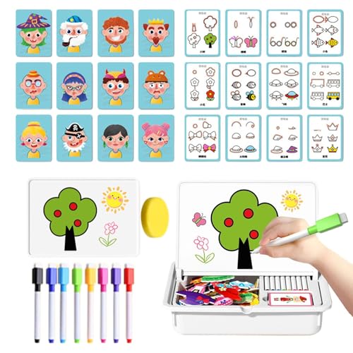 Nexusectar Magnetisches Puzzle Für Kinder | Magnetisches Steckpuzzle Mit Malbrett | Sinnesförderndes Lernspielzeug Für Feinmotorik | Kindergeburtstag Geschenk Für Kinder Ab 3 4 5 6 Jahren Kindergarten Nexusectar Magnetisches Puzzle Für Kinder | Magnetisches Steckpuzzle Mit Malbrett | Sinnesförderndes Lernspielzeug Für Feinmotorik | Kindergeburtstag Geschenk Für Kinder Ab 3 4 5 6 Jahren Kindergarten von Nexusectar