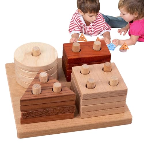 Nexusectar Passendes Spiel für Kinder, Spielzeug Sortieren für das Kind | Interaktives Lernspielzeug Geometrisches Brett-Puzzles | Geometrisches Sortier-Spiel Sorter von Nexusectar