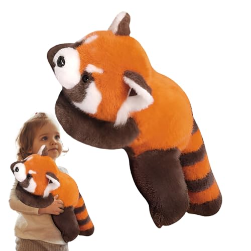 Nexusectar Plüschtier Roter Panda – Sanftes Kuscheltier, Groß & Stoffpanda | Weiches Schlafbegleiter Tier, Kinder Spielzeug, Geschenkidee für Mädchen &, Baby Erstausstattung, Wohnaccessoires Nexusectar Plüschtier Roter Panda – Sanftes Kuscheltier, Groß & Stoffpanda | Weiches Schlafbegleiter Tier, Kinder Spielzeug, Geschenkidee für Mädchen &, Baby Erstausstattung, Wohnaccessoires von Nexusectar