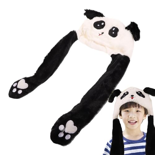 Panda Animal Hat – Neue Kapuzenhüte | Heaves Tiere, beleuchtende Wintertiere, lustige Kapuzen-Sweatshirt-Hüte mit beweglichen Ohren für Spielpartys von Nexusectar