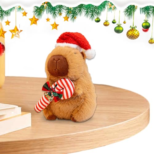 Plüsch -Capybara -Spielzeug - 15x8x23cm Weich Gefüllte Figur, Tischverzierung Sammlung, Kreative Gegenwart Plüschgefüllte Puppe | Gemütliche Capybara -Ornament Für Kinderzimmer Schlafzimmer Wohn Plüsch -Capybara -Spielzeug - 15x8x23cm Weich Gefüllte Figur, Tischverzierung Sammlung, Kreative Gegenwart Plüschgefüllte Puppe | Gemütliche Capybara -Ornament Für Kinderzimmer Schlafzimmer Wohn von Nexusectar