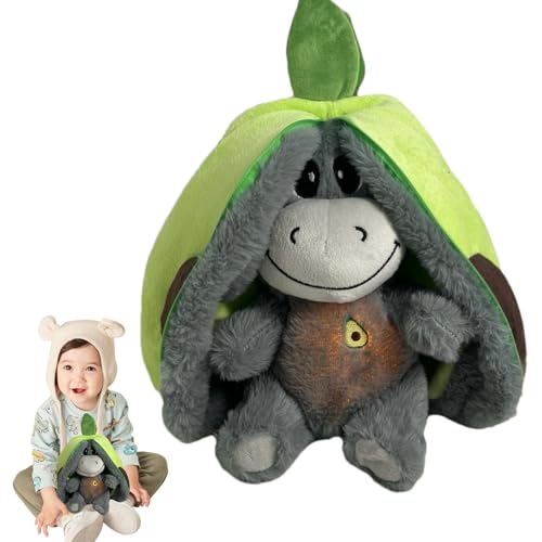 Sicher Für Kinder Breathing Sleep Buddy,Atmendes Eselspielzeug - Fruchtesel-Plüschtiere - 4 Atemmodi, Sanft Atmendes Tier, Spielzeug Für Kinder, Früherziehungspuppe Für Kinderzimmer Und Schlafzimmer Sicher Für Kinder Breathing Sleep Buddy,Atmendes Eselspielzeug - Fruchtesel-Plüschtiere - 4 Atemmodi, Sanft Atmendes Tier, Spielzeug Für Kinder, Früherziehungspuppe Für Kinderzimmer Und Schlafzimmer von Nexusectar
