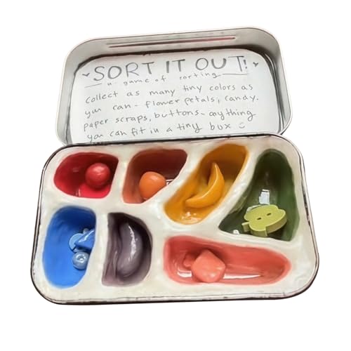 Nhujevkom Beruhigendes Sinnes Spielzeug | Fidget Spielzeug Für Erwachsene Bei Konzentrationsschwierigkeiten,Handgefertigte Sortierbox Für Reisen Stressabbau Personen Mit Konzentrationsschwierigkeiten Nhujevkom Beruhigendes Sinnes Spielzeug | Fidget Spielzeug Für Erwachsene Bei Konzentrationsschwierigkeiten,Handgefertigte Sortierbox Für Reisen Stressabbau Personen Mit Konzentrationsschwierigkeiten von Nhujevkom