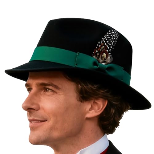 Nhujevkom Deutscher Hut Für Oktoberfest | Oktoberfest Kopfbedeckung - Elegante Kopfbedeckung Für Paare Erwachsene Damen, Party Kostüm Nhujevkom Deutscher Hut Für Oktoberfest | Oktoberfest Kopfbedeckung - Elegante Kopfbedeckung Für Paare Erwachsene Damen, Party Kostüm von Nhujevkom