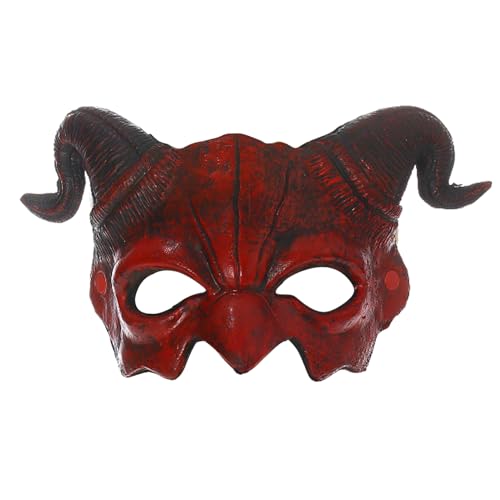 Nhujevkom Halloween Gesichtsmaske für Erwachsene - Halloween Horror Maskerade Gesichtsmaske - Grusel Party Cosplay Kopfzier Für Festumzüge Partys Und Feste Nhujevkom Halloween Gesichtsmaske für Erwachsene - Halloween Horror Maskerade Gesichtsmaske - Grusel Party Cosplay Kopfzier Für Festumzüge Partys Und Feste von Nhujevkom