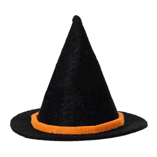 Nhujevkom Hexenhut Deko - Indoor Halloween Raumdeko,Kleine Bastelarbeit Dekoration für Weinflaschen Deckel als Haarschmuck für Erwachsene für Nachttisch und Wohnzimmer als Fotoaccessoire Nhujevkom Hexenhut Deko - Indoor Halloween Raumdeko,Kleine Bastelarbeit Dekoration für Weinflaschen Deckel als Haarschmuck für Erwachsene für Nachttisch und Wohnzimmer als Fotoaccessoire von Nhujevkom