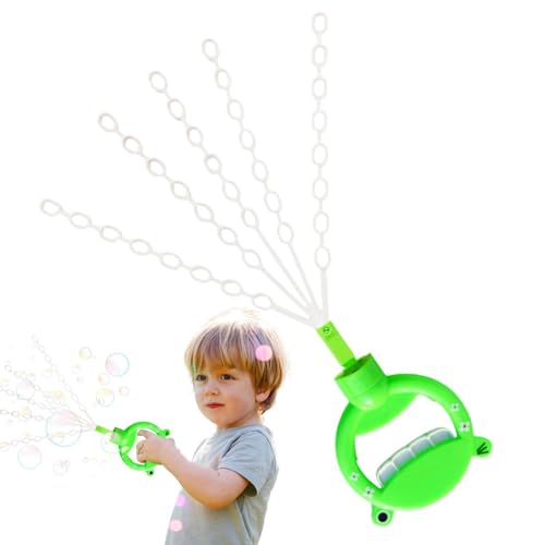 Nhujevkom Kinder Bubble, Handheld Bubble - 36-lochen Handheld Bubbles Maker | Playtime im Freien, tragbar, kreativ für Kid Boys Girls Child von Nhujevkom