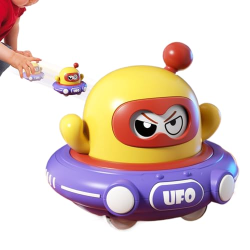 Nhujevkom Saucer Spielzeug | Cartoon Untertasse Zurückzieh Spielzeug,Lernspielzeug Für Kinder Mädchen Innenraum Außenbereich Garten Nhujevkom Saucer Spielzeug | Cartoon Untertasse Zurückzieh Spielzeug,Lernspielzeug Für Kinder Mädchen Innenraum Außenbereich Garten von Nhujevkom