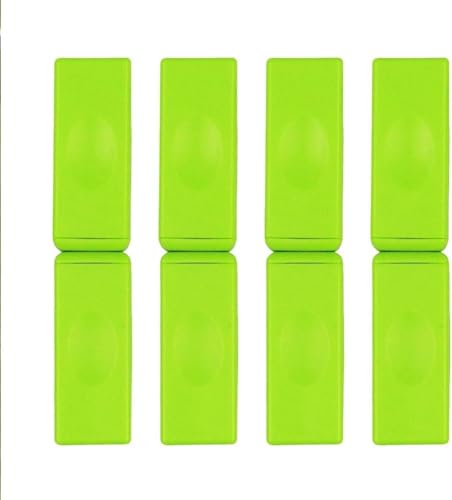 Magnetische Bauklötze Springende Bausteine ​​Fidget-Spielzeuge Für Erwachsene Bei Angstzuständen Mini-Bauklötze Fidget Spinner Magischer Würfel Dekompressions-Spielzeug (Grün,4 Stück) von NiRwa