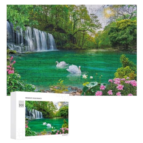 Puzzles für Erwachsene, 300 Teile, schöne Landschaft, Seen, Puzzle, Spaß, Familie, herausforderndes Puzzle-Spiel von Niapessel