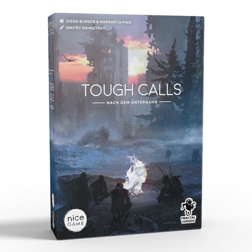 Nice Game Publishing Tough Calls: Nach dem Untergang - Gesellschaftsspiel - 3-5 Spieler - Ab 12+ Jahre - Rollenspiel - Partyspiel - 30-45 Minuten - Ideal für Kreative & Rollenspielfans von Nice Game Publishing