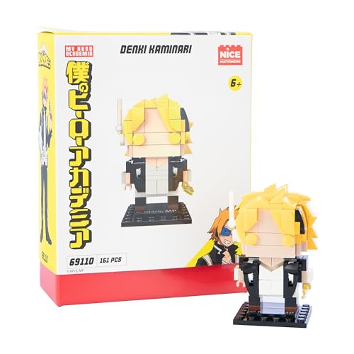 Nice Mattoncini - My Hero Academia, Held Denki Kaminari zum Bauen mit Bausteinen von Nice Mattoncini