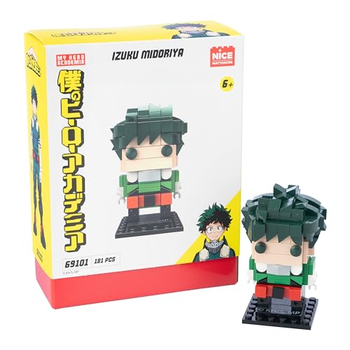 Nice Mattoncini - My Hero Academia, Held Izuku Midoriya zum Bauen mit Bausteinen von Nice Mattoncini