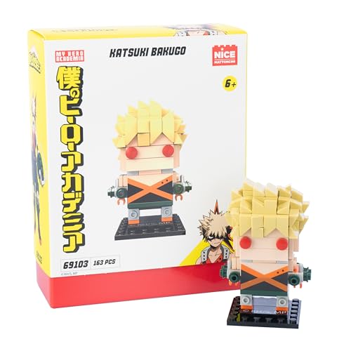 Nice Bausteine - My Hero Academia, Held Katsuki Bakugo zum Bauen mit Bausteinen von Nice Group