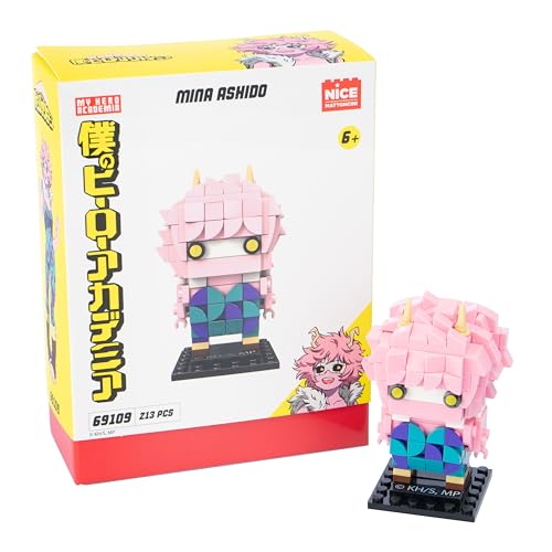 Nice Mattoncini - My Hero Academia, Held Mina Ashido zum Bauen mit Bausteinen von Nice Mattoncini