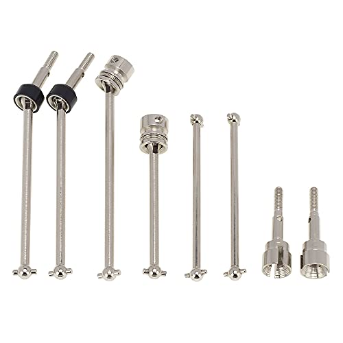 Nicfaky Set mit Hundeknochen, CVD, aus Metall, mittelgroß, hinten, für 104001 1/10 RC, Upgrade-Teile, Autozubehör von Nicfaky