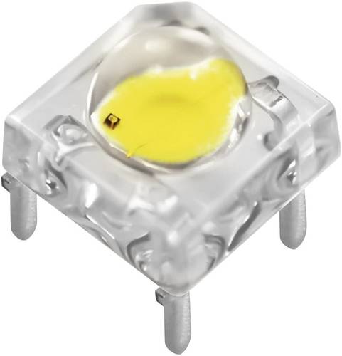 Nichia NSPWR70CSS-K1 LED bedrahtet Weiß Rechteckig 7.6 x 7.6mm 80° 50mA 3.1V von Nichia