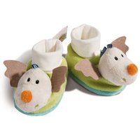 NICI 43703 Babyschuhe Drache Dragilu mit Rassel, Plüsch von Nici