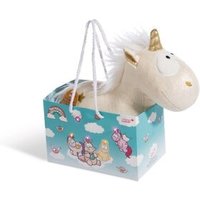 NICI 44756 LED-Geschenktasche mit Plüschtier Einhorn Shooting Star von Nici