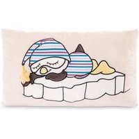 NICI 48525 Kissen Schlafmützen Pinguin Pingulini rechteckig, 25 x 43 cm von Nici