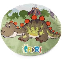 NICI 48820 Kissen Dino Fossily mit Wendefunktion und Glow in the dark Dino GREEN von Nici