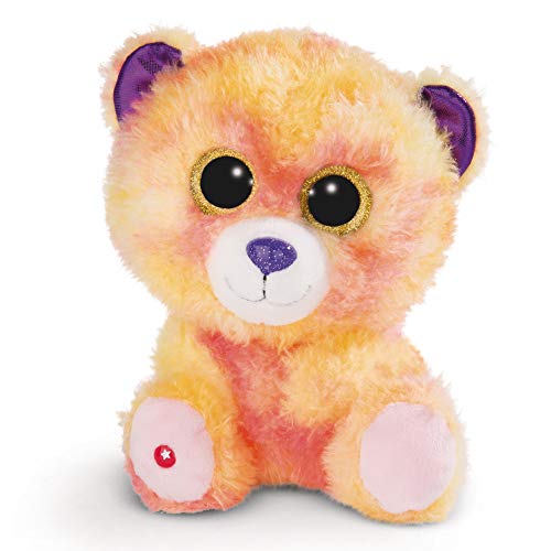 NICI Glubschis: Das Original – Glubschis Bär Sugardoo 25 cm – Kuscheltier Bär mit großen Augen – Flauschiges Plüschtier mit großen Glitzeraugen – Schmusetier für Kuscheltierliebhaber – 45564 von NICI