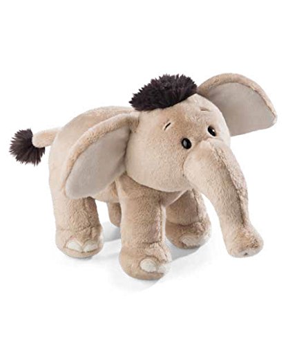 Nici 41692 Wild Friends Elefant EL-Frido mit Quietsche im Rüssel, 22cm stehend, in Geschenkbox von NICI