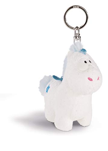 NICI Schlüsselanhänger Einhorn-Baby Theolino, 10 cm, Weiß/Blau von NICI