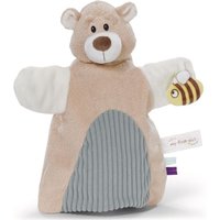 Schmusetuch Handpuppe Bär 2in1 26x25cm auf Header Schmusetuch Handpuppe Bär 2in1 26x25cm auf Header von Nici