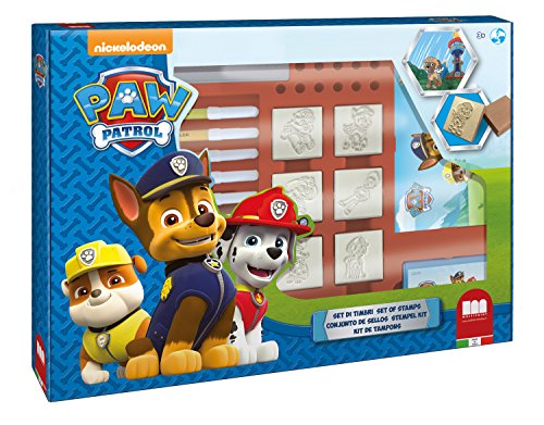 Multiprint 04903 - Stempelset Paw Patrol, 22 teilig von Disney