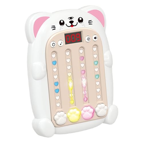 Niesel Rhythmus-Spielmaschine, pädagogisches Rhythmus-Spielspielzeug - Pädagogisches Musik-Puzzle-Spielzeug - Fast Press Quick Push Spielkonsole Zappelspielzeug für Kinder, Erwachsene, alle von Niesel