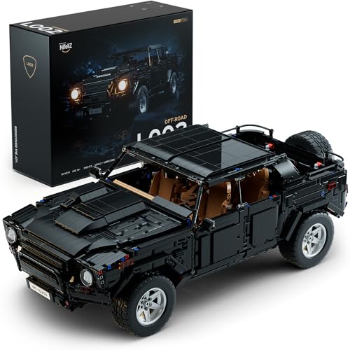 Nifeliz L002 Geländewagen​ Bauspielzeugset, Technikal Klemmbausteine Off-Road Automodell, Sammlerstück zum Austellen als Home- oder Büro-Deko, Geschenk für Erwachsene Männer (3983 Teile, NF10274) von Nifeliz