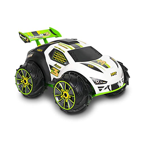 Nikko RC 10022 VaporizR 3 Ferngesteuertes RC Auto, Offroad Fahrzeug, LiFePo4-Akku, Bis 15 km/h, Wasserdicht, Fährt auf Wasser, Schlamm und Schnee, Für Kinder ab 6 Jahre & Erwachsene, ca. 31 cm, Grün von Nikko