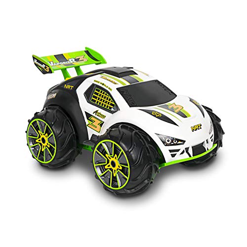Nikko RC 10022 VaporizR 3 Ferngesteuertes RC Auto, Offroad Fahrzeug, LiFePo4-Akku, Bis 15 km/h, Wasserdicht, Fährt auf Wasser, Schlamm und Schnee, Für Kinder ab 6 Jahre & Erwachsene, ca. 31 cm, Grün Nikko RC 10022 VaporizR 3 Ferngesteuertes RC Auto, Offroad Fahrzeug, LiFePo4-Akku, Bis 15 km/h, Wasserdicht, Fährt auf Wasser, Schlamm und Schnee, Für Kinder ab 6 Jahre & Erwachsene, ca. 31 cm, Grün von Nikko