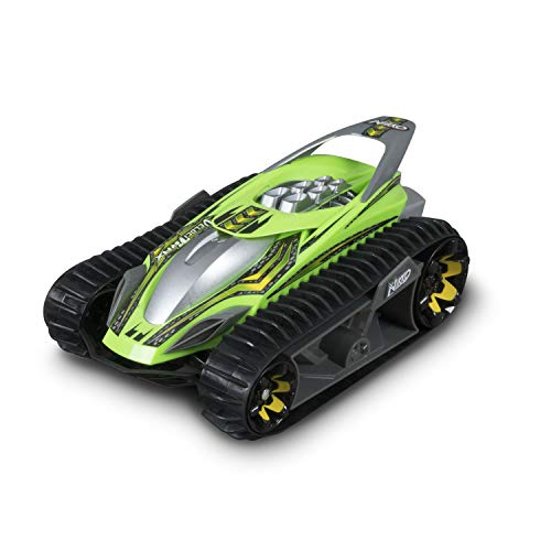 Nikko RC 10032 VelociTrax Ferngesteuertes RC Auto, Offroad Raupenfahrzeug, LiFePo4-Akku, Bis 14 km/h, 360° Drehungen und Coole Stunts, Fahrzeug für Kinder ab 6 Jahre & Erwachsene, ca. 29 cm, Grün von Nikko