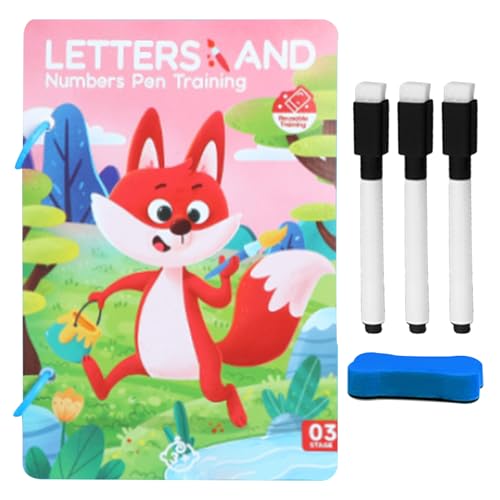 Kritzel-Karten Spiel, Wiederverwendbares Lernspiel Zur Stiftführung, Spaßiges Schreibenlernen mit Übungsaktivitäten für Vorschulkinder & Kindergartenkinder Kritzel-Karten Spiel, Wiederverwendbares Lernspiel Zur Stiftführung, Spaßiges Schreibenlernen mit Übungsaktivitäten für Vorschulkinder & Kindergartenkinder von Niktule