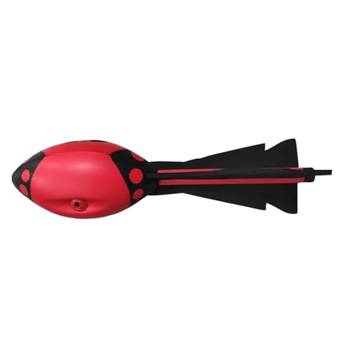 Niktule Wurfrakete, Vortex Aero Howler, Vortex Howler Schaumstoffball, Pfeifende Taschenschaum-Fußbälle, Vortex Whistling Howler Taschenfußbälle, Tragbares Heulschaum-Sportflyer-Spielzeug Für Kinder von Niktule