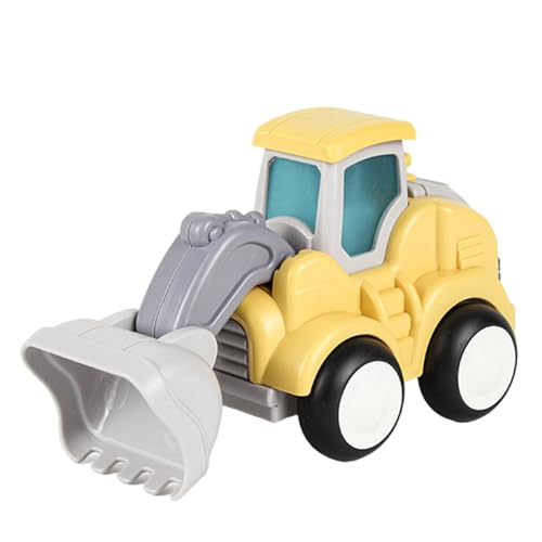 Spielzeugfahrzeug für Kinder,Press and Go Autospielzeug - Inertia Press and Go Baggerspielzeug - Realistisches technisches Kinderfahrzeug, tragbare Spielzeug-Straßenwalze zur Verbesserung der Feinmoto von Niktule
