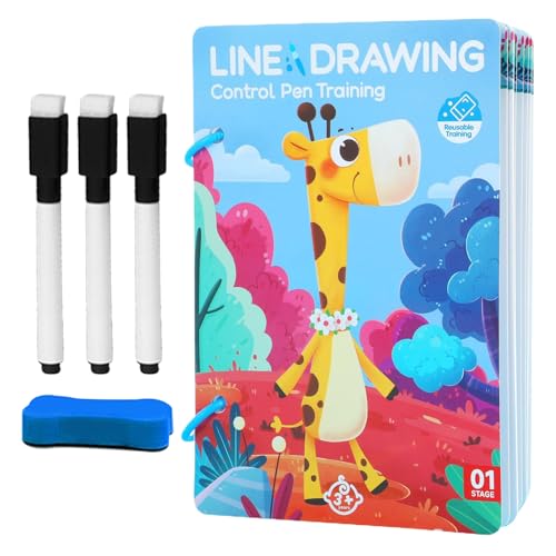 Stiftkontrolle Kartenspiel - Wiederverwendbares Lernspiel Zur Stiftführung,Spaßiges Schreibenlernen mit Übungsaktivitäten für Vorschulkinder & Kindergartenkinder Stiftkontrolle Kartenspiel - Wiederverwendbares Lernspiel Zur Stiftführung,Spaßiges Schreibenlernen mit Übungsaktivitäten für Vorschulkinder & Kindergartenkinder von Niktule
