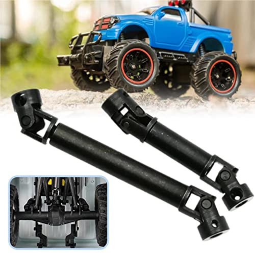 Nilioyul Stahl Antriebswelle vorne und hinten, verschleißfest, gehärtet, RC Crawler Upgrade Teile, Ersatz für Axial SCX24 C10 Zubehör von Nilioyul