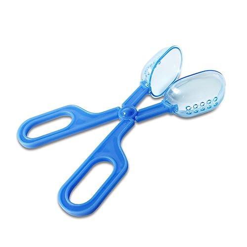 Nilioyul Transparenter Insektenfänger Scissor Bug Scooper Clamp Fütterungswerkzeug Pinzette Biologie Studie liefert Naturforschungsspielzeug, Blau von Nilioyul