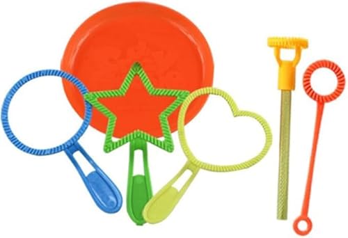 Große Seifenblasenstäbe für Kinder, 6 Stück, Partybevorzugungen Bubble Maker Set von Niltracy